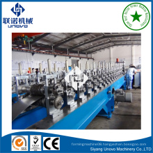 solar PV brack C roll forming machine Unovo universal stand roll former vine plant